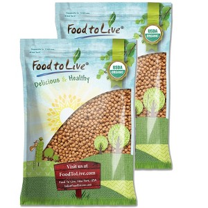 Organic Garbanzo Beans / Dried Chickpeas - by Food To Live - 1 of 4