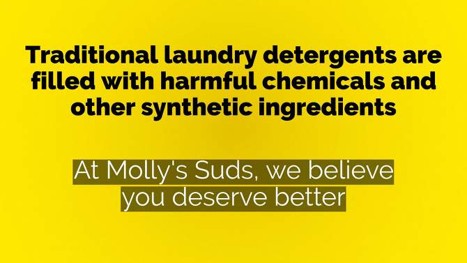 Molly&#39;s Suds Peppermint Laundry Powder - 47oz, 2 of 9, play video