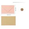 Unique Bargains Invitation Envelopes for Greeting Cards Wedding Birthday Christma 5 Pcs - 2 of 4