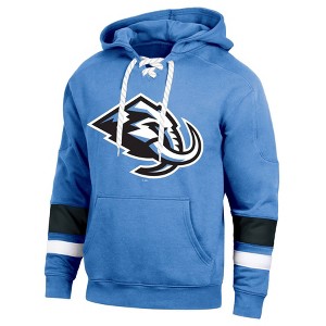 NHL Utah Hockey Club Men's Long Sleeve Hooded Sweatshirt with Lace - 1 of 3
