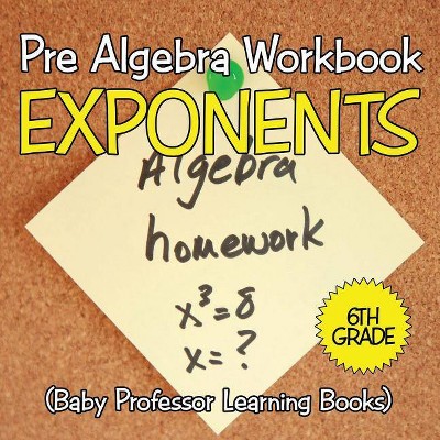 Pre Algebra Workbook 6th Grade - by  Baby Professor (Paperback)