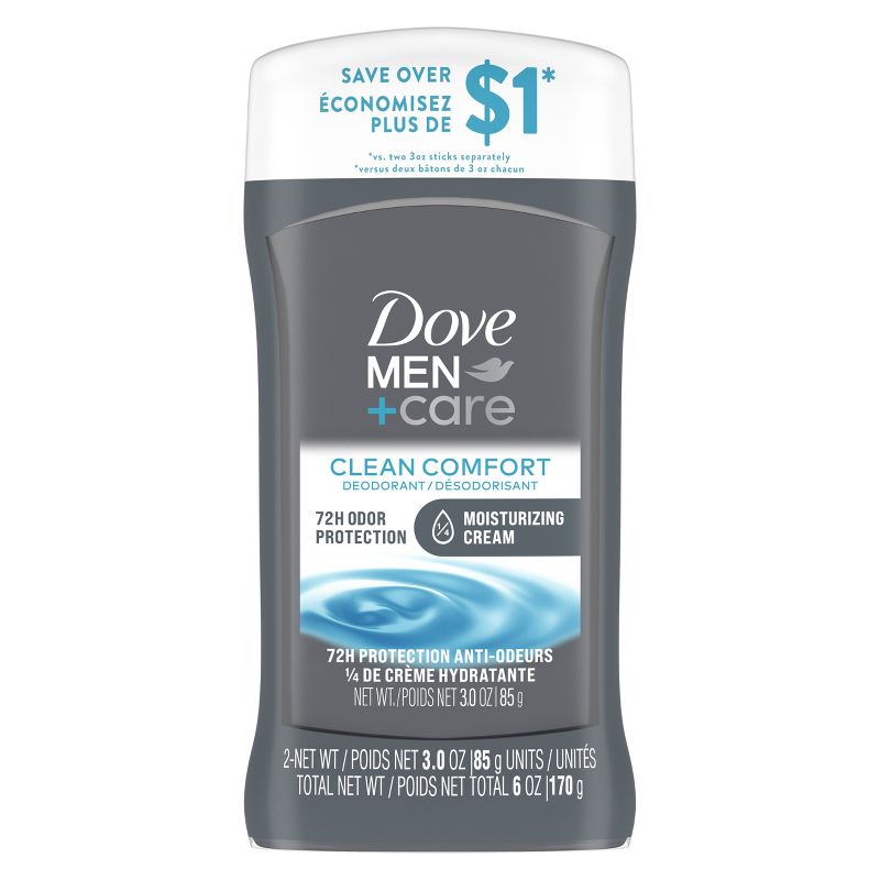Dove Men+Care Deodorant Stick - Clean Comfort - 3oz, 4 of 8