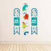 Big Dot of Happiness Roar Dinosaur - Hanging Vertical Paper Door Banners - Dino Mite Baby Shower or Birthday Party Wall Decor Kit - Indoor Door Decor - 3 of 4