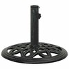 vidaXL Umbrella Base Patio Parasol Umbrella Stand Weighted Base Cast Iron - Green Ø 15.7" x 12.6" - 4 of 4