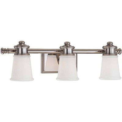 Minka Lavery Transitional 23 1/2" Wide Polished Nickel 3-Light Bath Light