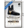 Trends International NHL Pittsburgh Penguins - Drip Skate 21 Framed Wall Poster Prints - 3 of 4