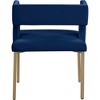 Meridian Furniture,Caleb Velvet Dining Chair, Set of 2 - 2 of 4