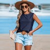 Women's Round Neck Eyelet Jersey Tank Top - Cupshe - 2 of 4