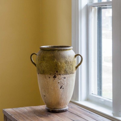 Park Hill Collection Metal French-Style Garden Pot, Small