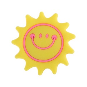 Unique Bargains Magnetic Refrigerator Sticker Yellow 1 Pc - 1 of 3