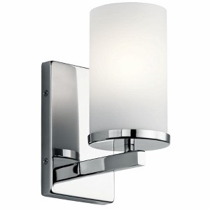 Kichler Lighting Crosby 1 - Light Sconce in  Chrome - 1 of 1