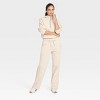 Women's French Terry Straight Leg Sweatpant - JoyLab™ - image 3 of 3