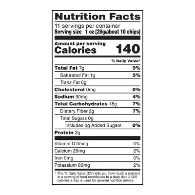 Mission Triangles White Corn Tortilla Chips - 11oz