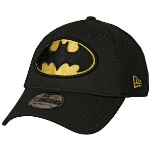 Adult Batman Classic Symbol Color Block New Era 39Thirty Fitted Hat - Large/XLarge - 1 of 4