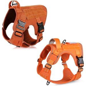 rabbitgoo Tactical Dog Harness for Large Dogs, Large Breed, Adjustable Military Dog Vest Harness for Training Hunting Walking - 1 of 1