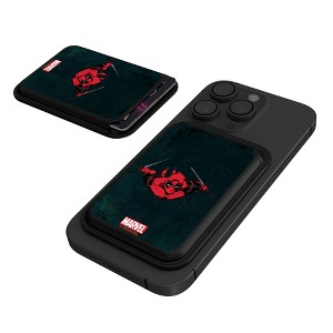 Keyscaper Marvel Badge Black Magnetic Credit Card Wallet - 1 of 3