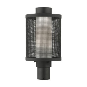 Livex Lighting Nottingham 1 - Light Post Light in  Textured Black - 1 of 4