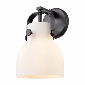 Pilaster II Bell - 1 Light Wall Sconce In Industrial Style-9.75 Inches Tall and 6.5 Inches Wide - 1 of 1