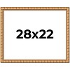 PosterPalooza | 28x22 Modern Bamboo Picture Frame, UV Acrylic, 5 Finishes - 2 of 4