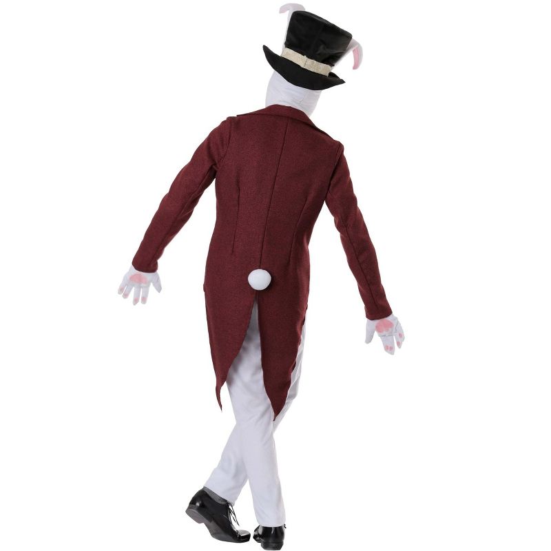 HalloweenCostumes.com Men's Plus Size White Rabbit Costume ., 4 of 6