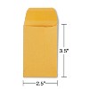 MyOfficeInnovations Gummed Currency Envelope 3.5" x 2.25" Manila 250/Box (19726/19301) 266866 - 3 of 4