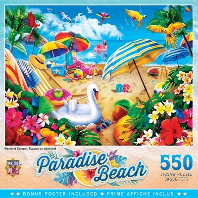 MasterPieces 550 Piece Jigsaw Puzzle for Adults - Weekend Escape - 18"x24"