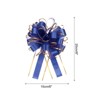 Unique Bargains Christmas Wedding Car Basket Gift Wrapping Big Pull Bow 5 Pcs - 2 of 4