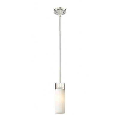 Empire - 1 Light Stem Hung Pendant In Modern Style-9.63 Inches Tall and 3.13 Inches Wide
