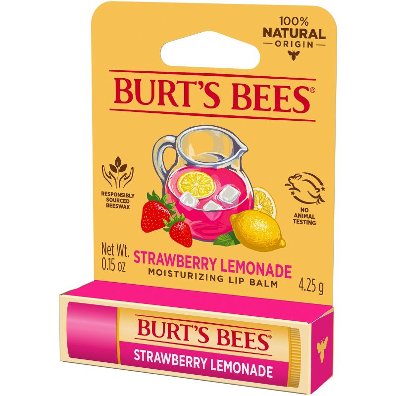 Burt&#39;s Bees Strawberry Lemonade Lip Balm - 0.15oz, 5 of 13
