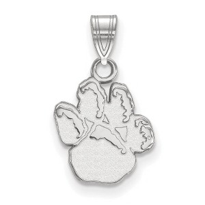 Black Bow Jewelry 14k White Gold Pittsburgh Panthers NCAA Small Pendant - 1 of 3