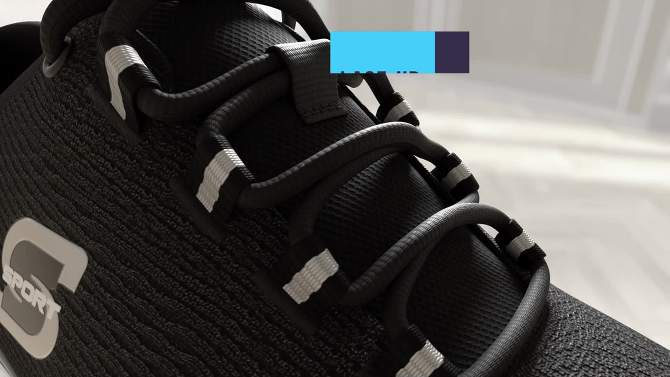 S Sport By Skechers Men's Jeremie Sneakers - Black, 2 of 6, play video