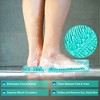 iMountek"Shower Foot Scrubber & Massager Mat for Exfoliation, Circulation & Pain Relief with Anti-Slip Cups"Pink - 3 of 4
