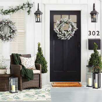 Holiday Inspired Traditional Front Porch Décor Collection 
