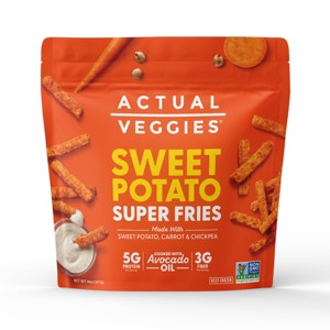 Actual Veggies Frozen Sweet Potato Super Fries - 14oz - 1 of 3