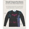 Men's Batman Unlimited Batman Black Uniform Front Back Print Long Sleeve Costume T-Shirt - 3 of 4