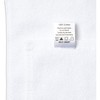 Juvale 4 Pack Monogrammed Fingertip Towels for Bathroom, Embroidered Letter C, White, 11 x 18 in. - 3 of 4