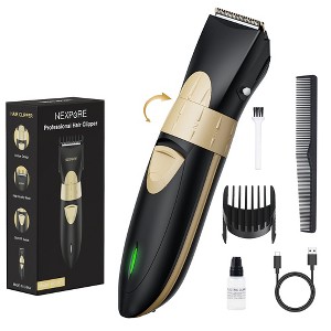 NEXPURE Hair Clippers for Men, Professional Cordless Clipper with Guide Comb, Low Nosie Grooming Kit for Men/Kids - 1 of 4