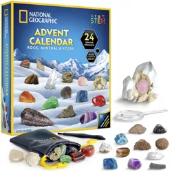 Fossils & Minerals Kit – 200+ Piece Set with Real Fossils Gemstones Rocks Plus Learn More with Absolute Expert: Rocks & Minerals Full-Color Book Crystals & Much More NATIONAL GEOGRAPHIC Rocks 