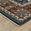 Oriental Weavers Vivian VI05A Navy/ Rust Indoor Area Rug - 5'3" x 7'6" - 2 of 4