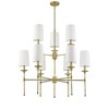 Z-Lite Emily 9 - Light Chandelier in  Rubbed Brass - 3 of 4