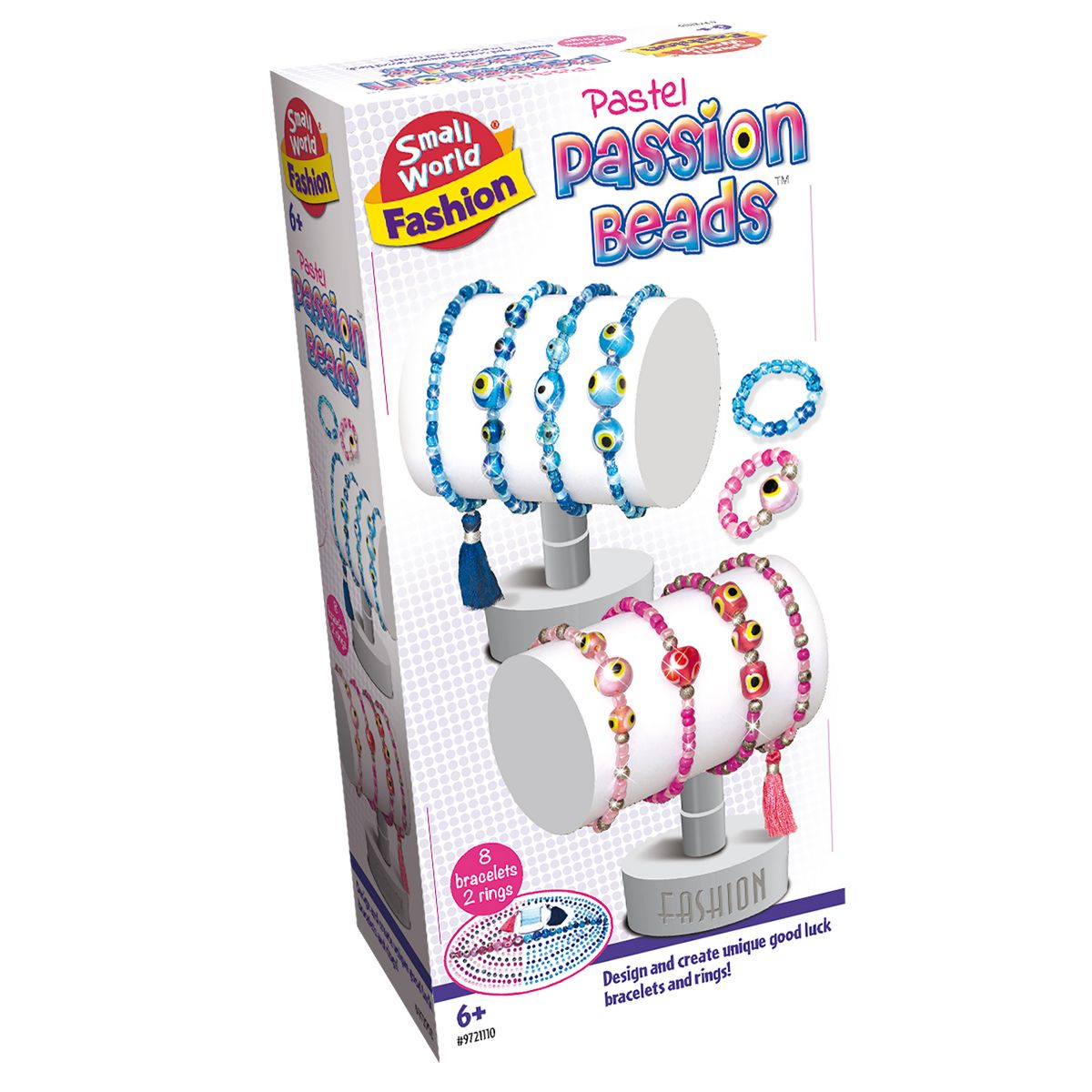 Small World Toys Pastel Passion Beads Bracelet & Ring Kit