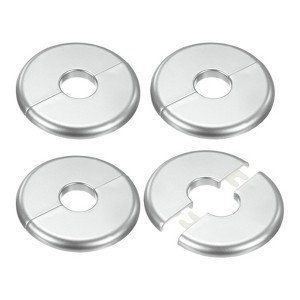 Unique Bargains Self-Adhesive ABS Multipurpose Faucet Escutcheons 4 Pcs - 1 of 4