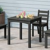 WestinTrends Treehouse Kids 24" Wide HDPE Plastic Childrens Square Dinner Table - 2 of 4