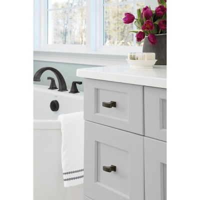 Black Bronze T-Handle Cabinet Knob with Mounting Hardware