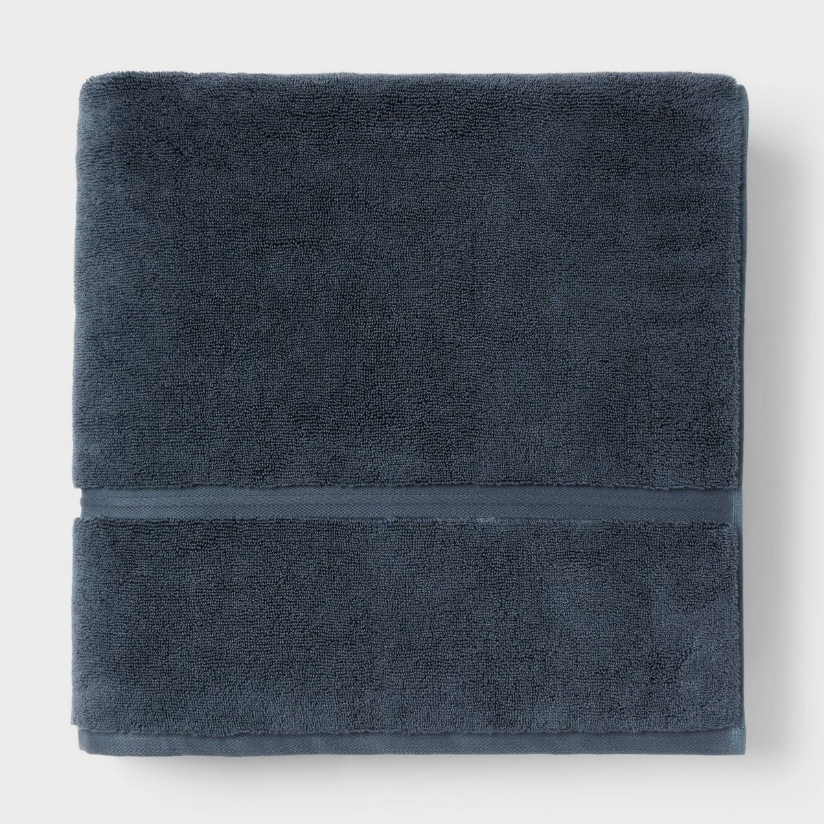 Oversized Spa Plush Bath Towel Slate Blue - Threshold™