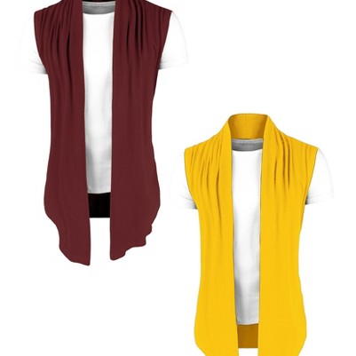 burgundy/yellow