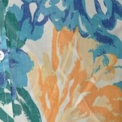 yellow painted floral