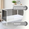VYNXARIA Crib White/Black - 3 of 4