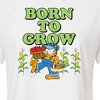 Women's - Garfield - Born To Grow Cropped Graphic T-Shirt - 2 of 4