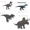 Jurassic World Rebirth Strike Attack Achillobator Dinosaur Toy, Single Strike Action, Authentic & Posable - 3 of 4